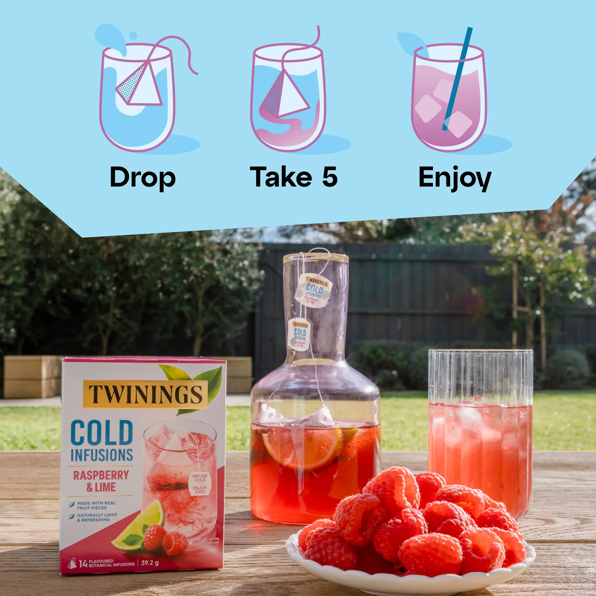 Cold Infusions Raspberry Lime - Trial Pack 4 Pack - Image 5