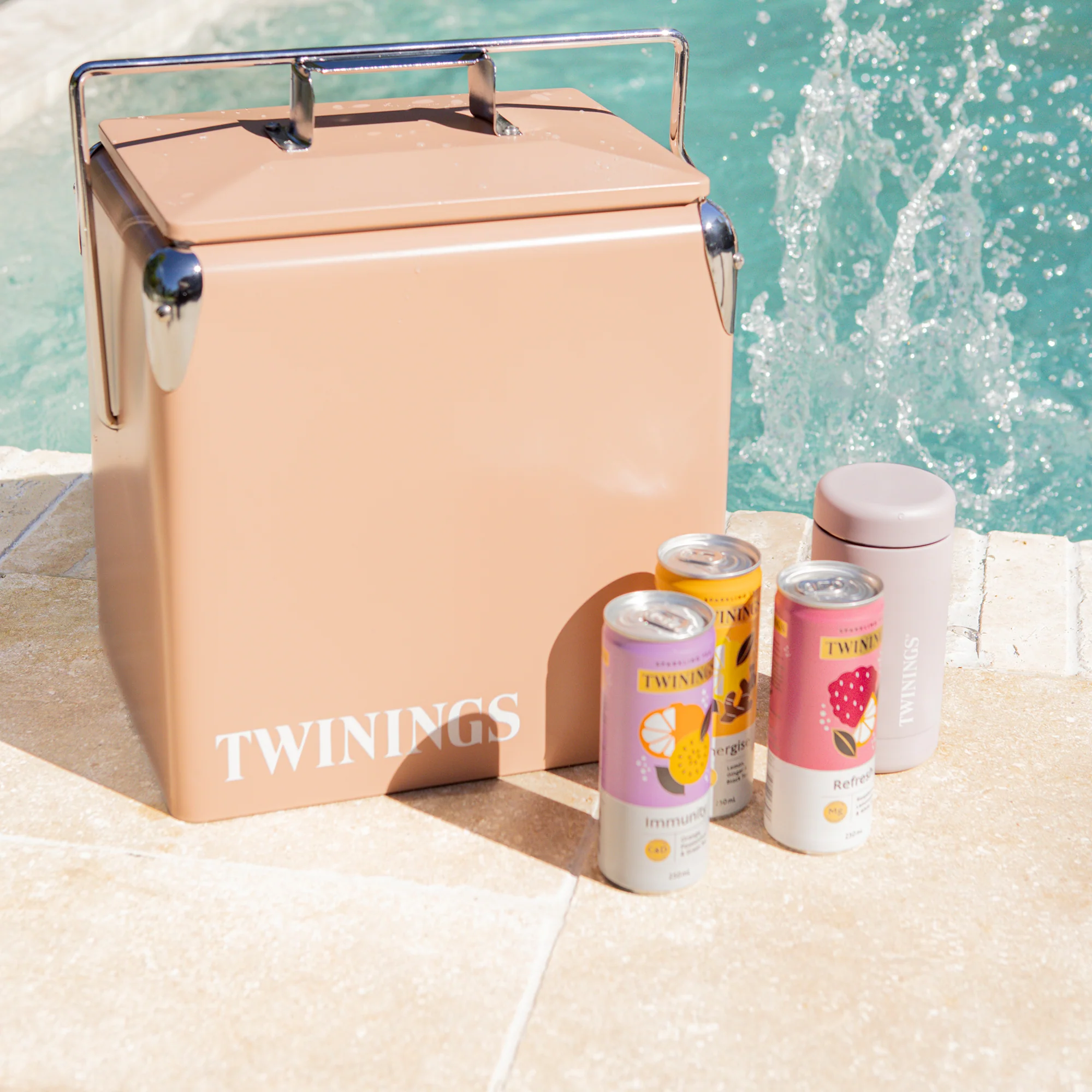 Sparkling Tea Energise Lemon, Ginger and Black Tea individual can - Image 4