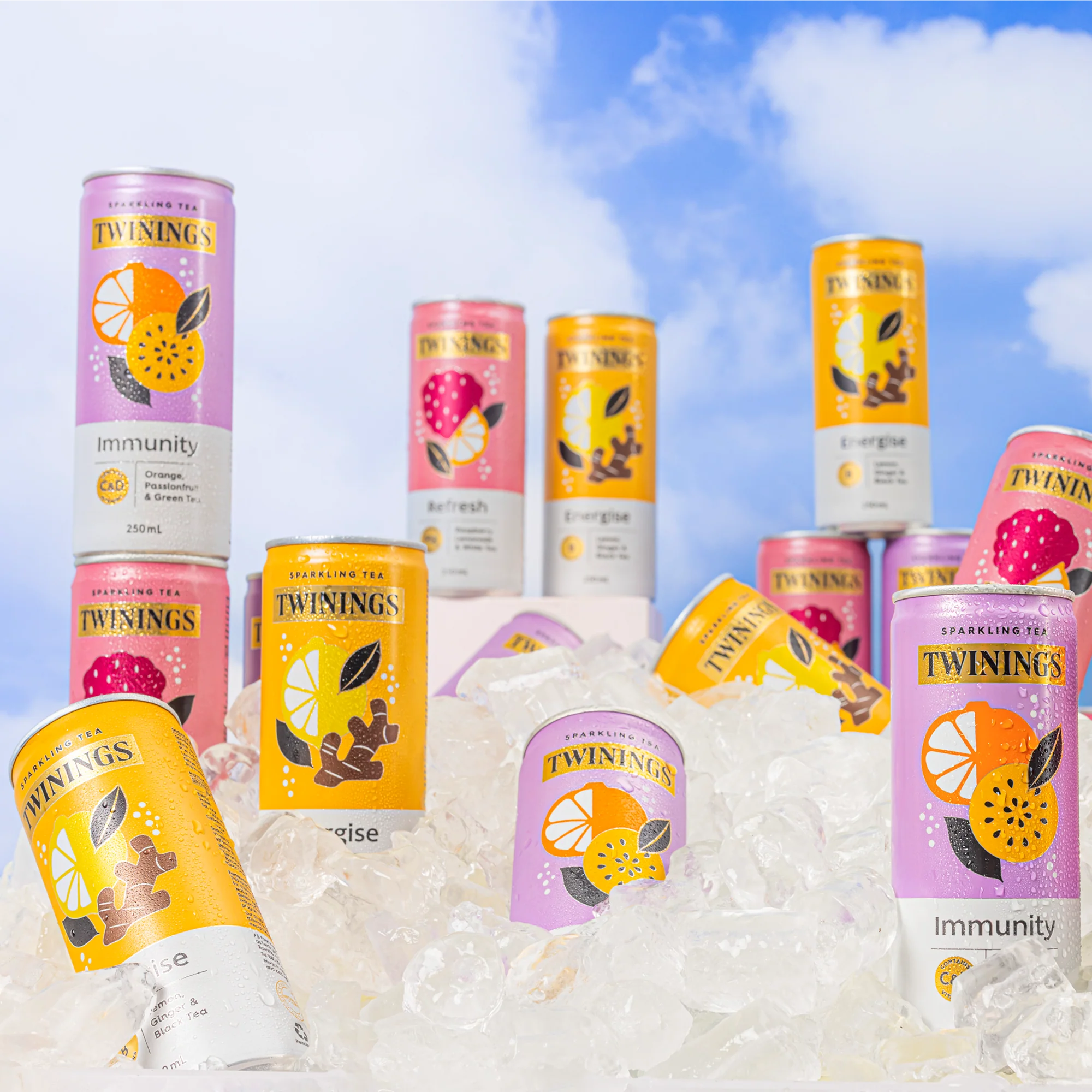 Sparkling Tea variety 12 pack - Image 3